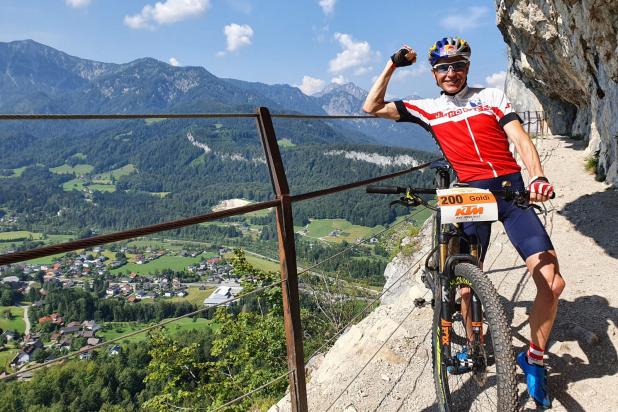 Andreas Goldberger - Salzkammergut Trophy Individuell 2020 - Ewige Wand (Foto: Salzkammergut Trophy) Andreas Goldberger - Salzkammergut Trophy Individuell 2020 - Ewige Wand (Foto: Salzkammergut Trophy)