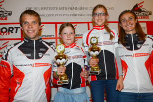 Familie Sommer - Challenge Schlussveranstaltung in Obertraun 2014 (Foto: Gerhard Reitbauer)