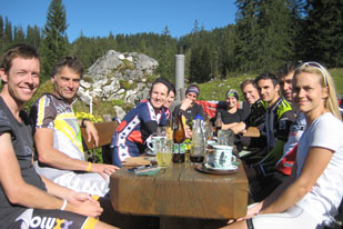 Challenge Schlussveranstaltung - Tour zur RoÃŸalm in Gosau (Foto: Gerhard Reitbauer, radmarathon.at)