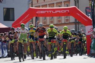 Start Voralpen Marathon St. Veit 2017 (Foto: Kent Filek)