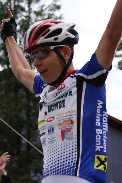 Classic-Sieger Hermann Pernsteiner vom MTB Team Bucklige Welt.