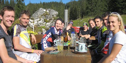 Challenge Schlussveranstaltung - Tour zur RoÃŸalm in Gosau (Foto: Gerhard Reitbauer, radmarathon.at)