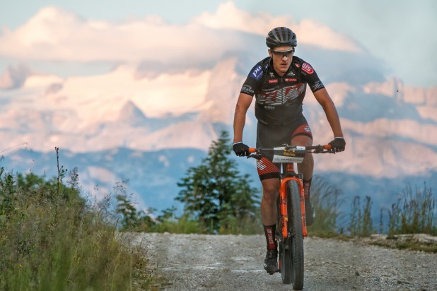 David SchÃ¶ggl (AUT) - Salzkammergut Trophy 2018 â€“ Raschberg mit Dachsteingletscher (Foto: Erwin Haiden)