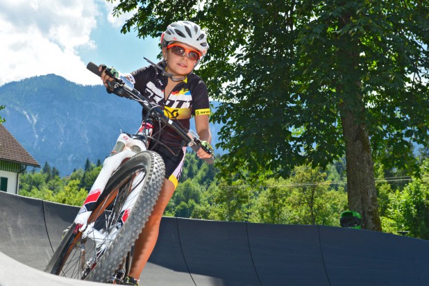 Salzkammergut Mountainbike Trophy 2018 - Pumptrack-Bewerb (Foto: Joachim GamsjÃ¤ger)